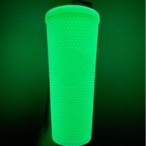 Starbucks Lemongrass Glow In The Dark Studded Tumbler Venti
